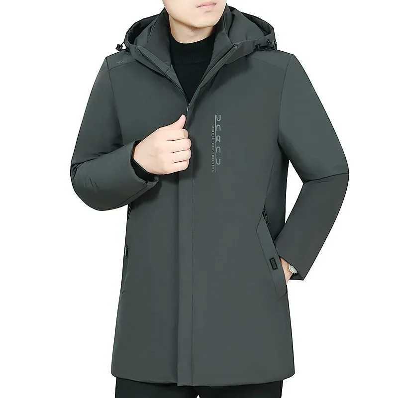 High Quality Winter Parka Men Thicken Cotton Jacket male Hooded Outwear Windproof Warm Coat Hooded Plus Size Overcoat Clothing LX241018