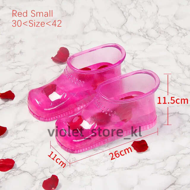 Home Women Soaking Feet Shoes Portable Foot Bath Massage Healthy Shoes Slip-On Indoor Feet Care Relax Body Couples Shoes 20E