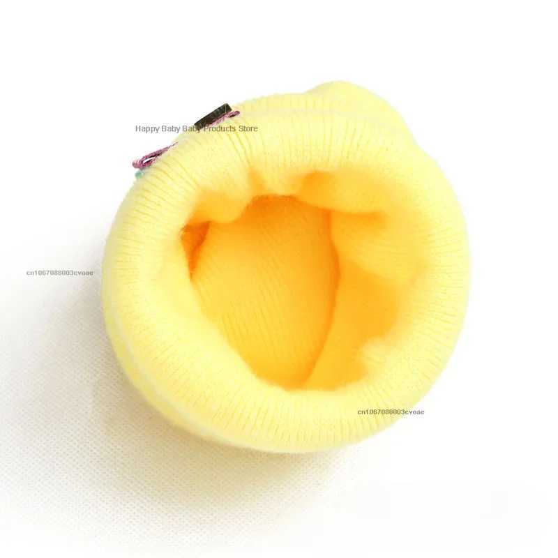 Cotton Newborn Baby Cashmere Fetal Cap Autumn Winter Girl Boy Woolen Hats Cute Bunny Warm Caps for Kids 0-6Month LX241018
