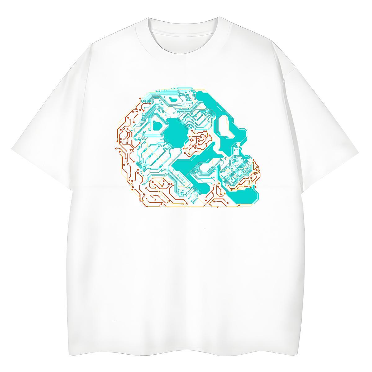 Designer Woman T Shirts 230g 100% Cotton Comfortable Daily Wear skull Unisex Tshirts Soft Customized Tops Tees