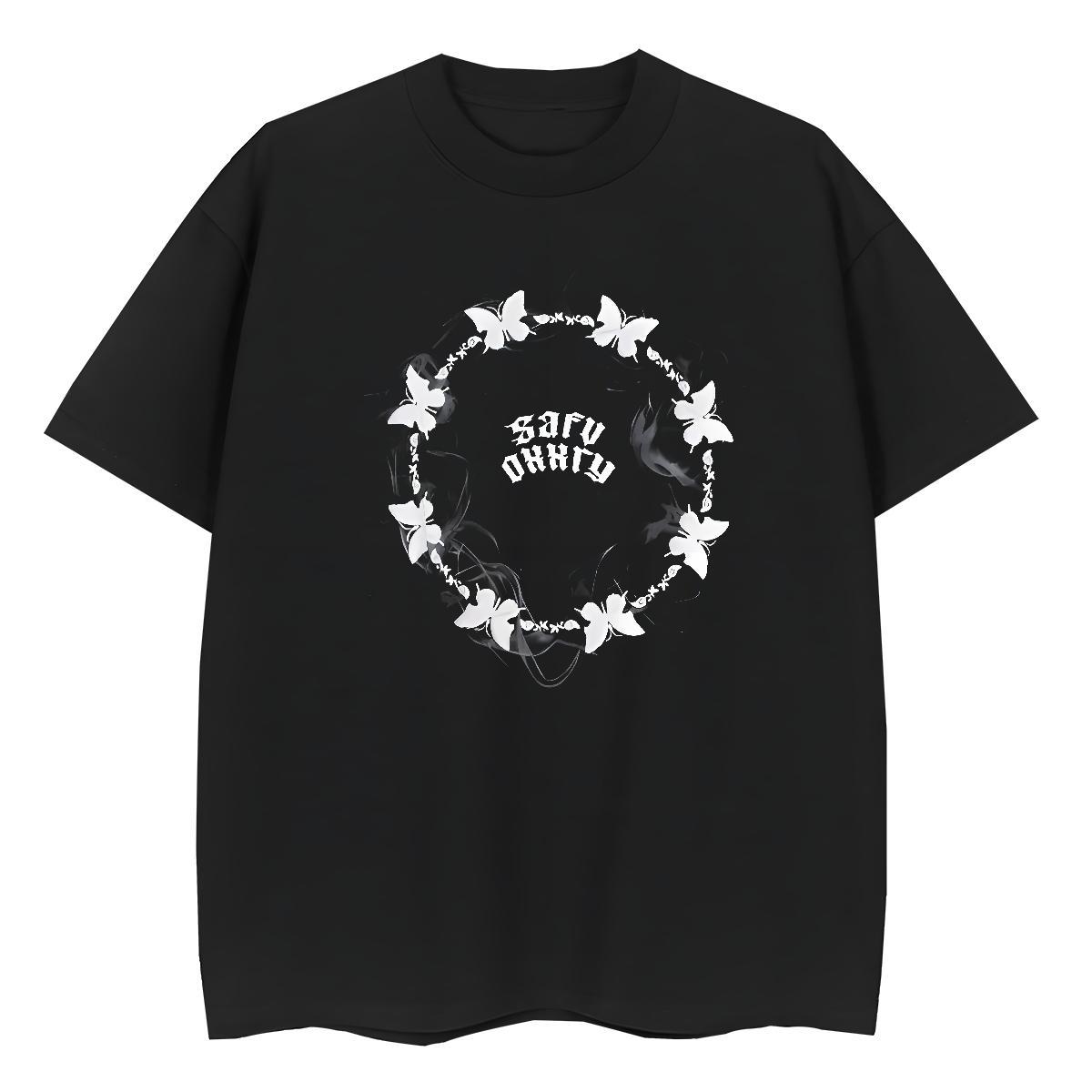 New Arrival T-Shirts 230g 100% Cotton Comfortable Summer Casual The Cross Women Tees 5A Custom Printed Top Tees