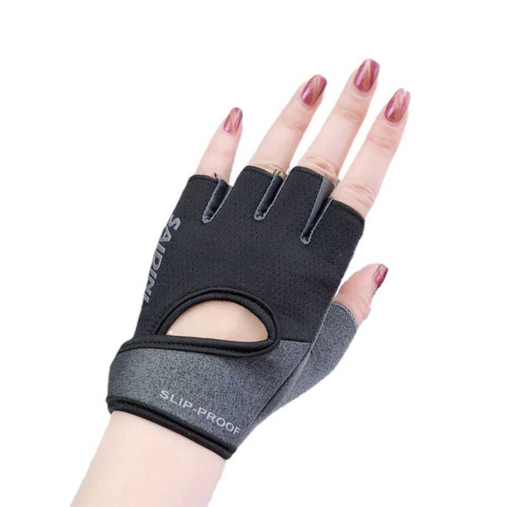 Womens fitness gym fitness gloves fitness weightlifting yoga dumbbells high elasticity breathable gloves equipment trainingW241018