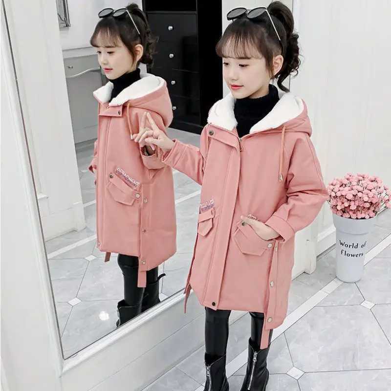 Womens baby jacket outerwear classic thick warm winter and autumn top cotton youth wool childrens clothing M241018