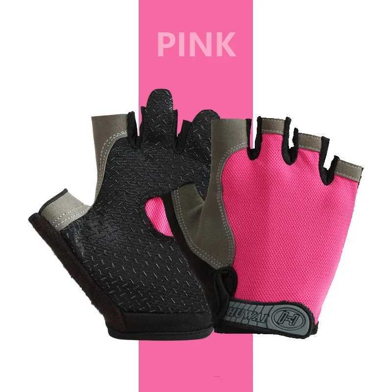 Profit Gym Fitn Breathable Non slip Womens Half Finger Summer Fishing Bike Finger Gloves Fa BikeW241018