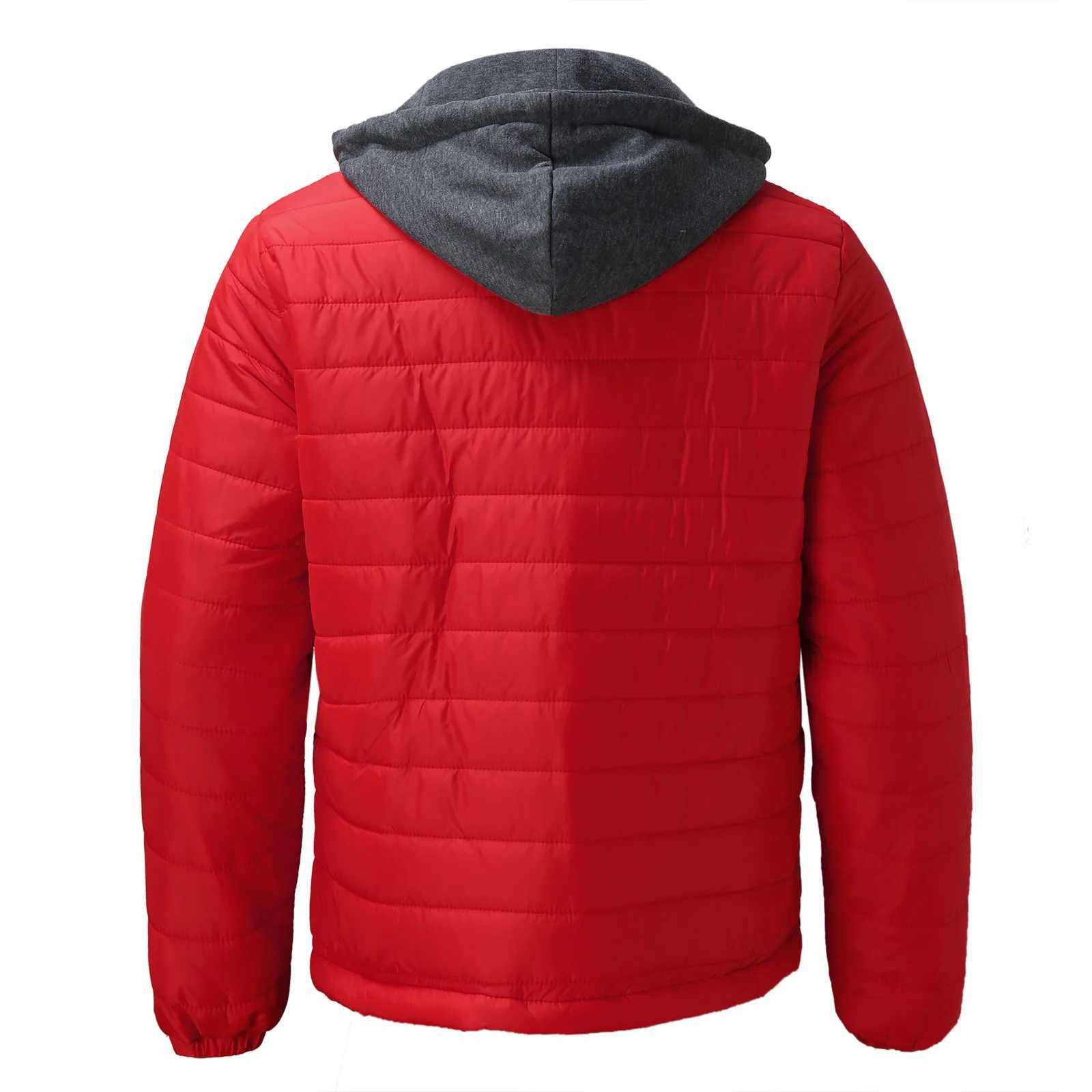 2024 Autumn And Winter Male Loose Overcoat Clothing Outdoor Casual Sportswear Fashion Streetwear Style Hooded Warm Zipper Jacket LX241018