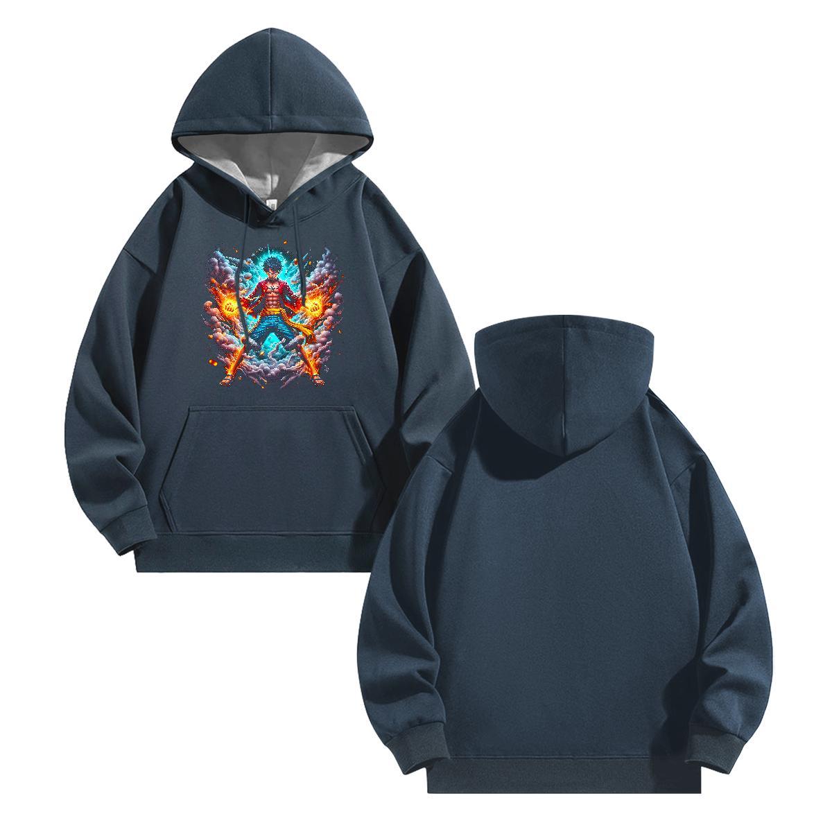 2024 DIY Men Sweatshirt hoodie Hooded Collar Long Sleeve Wholesale Hoodie Pullover Customized Top Hoodie Y2K Cotton 350g