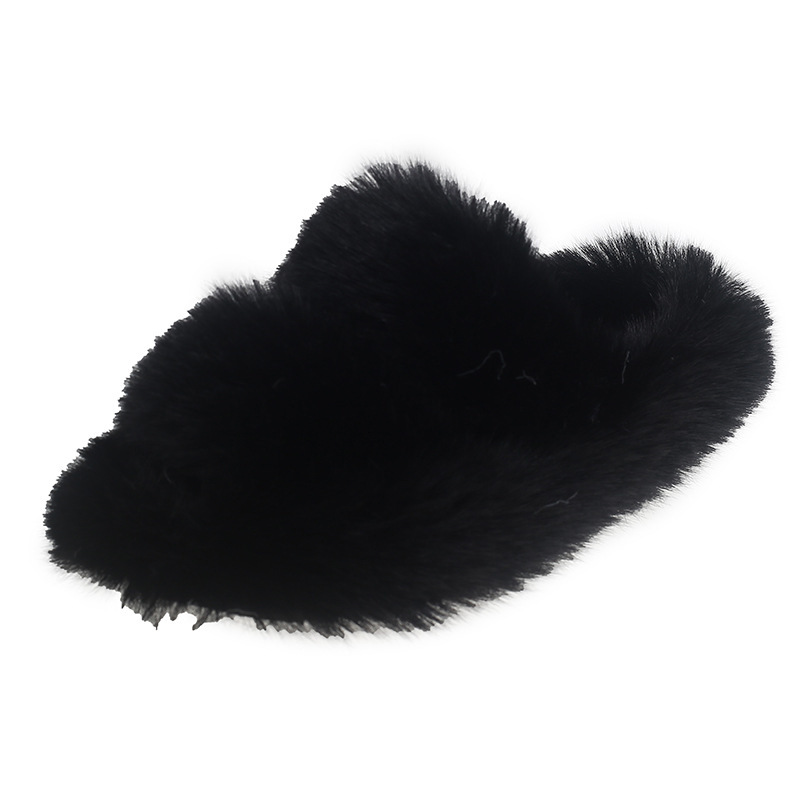 Children's slippers, internet famous new soft soled girls' fur shoes, autumn and winter indoor warm home shoes, girls' cotton slippers