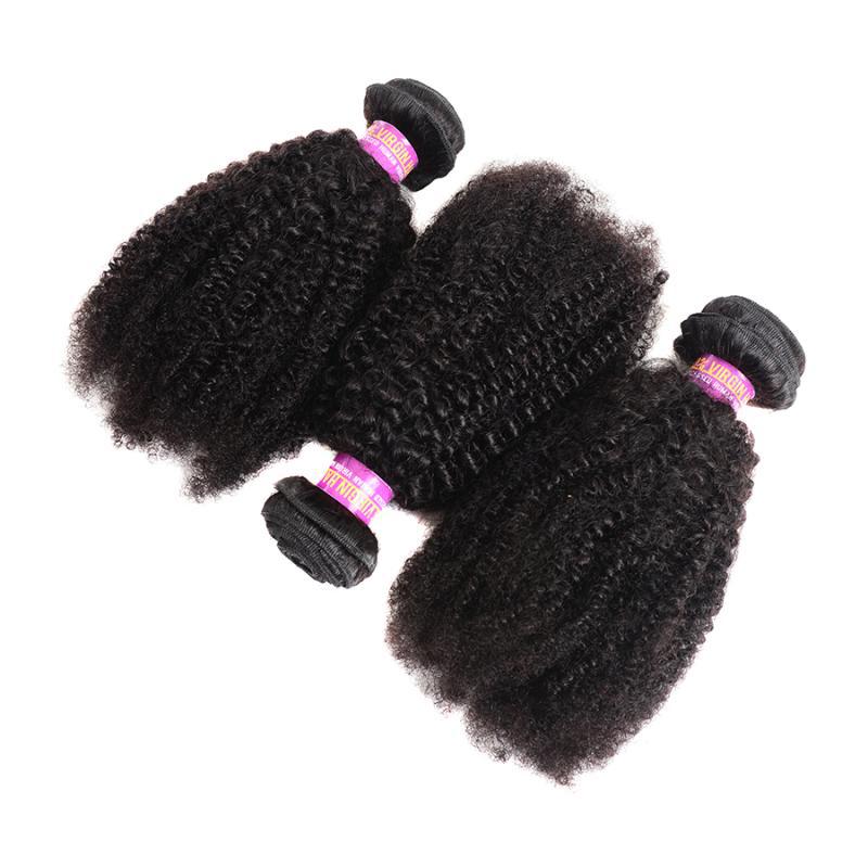 Malaysian Human Hair Afro Kinky Curly One Bundle Sample 95-100g/piece 10-28inch Unprocessed Virgin Hair Extensions Natural Color