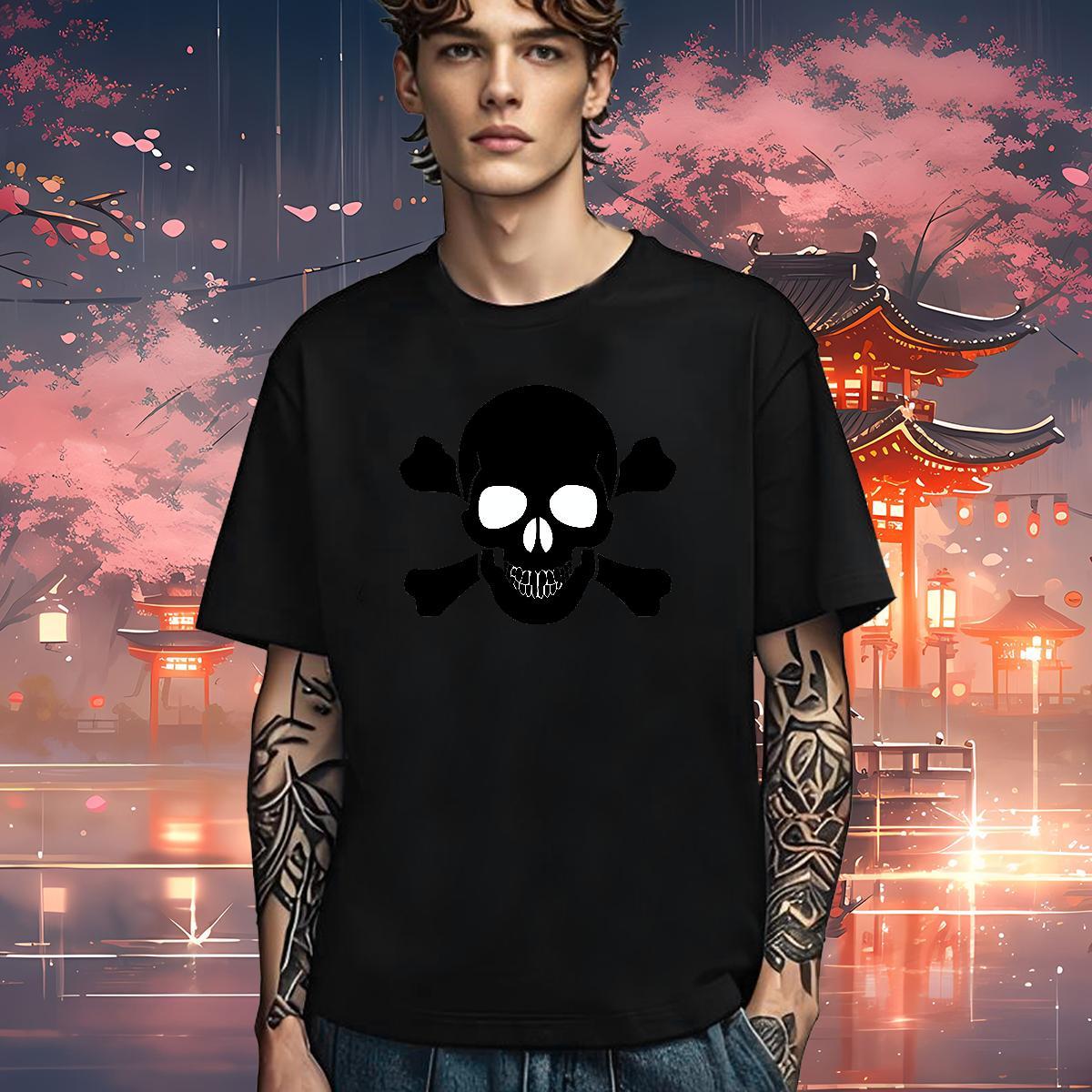 Designer T Shirt For Man 230g 100% Cotton monster Home Outdoor DIY Breathable Crew Neck Men Tshirts Fashion Design Clothes