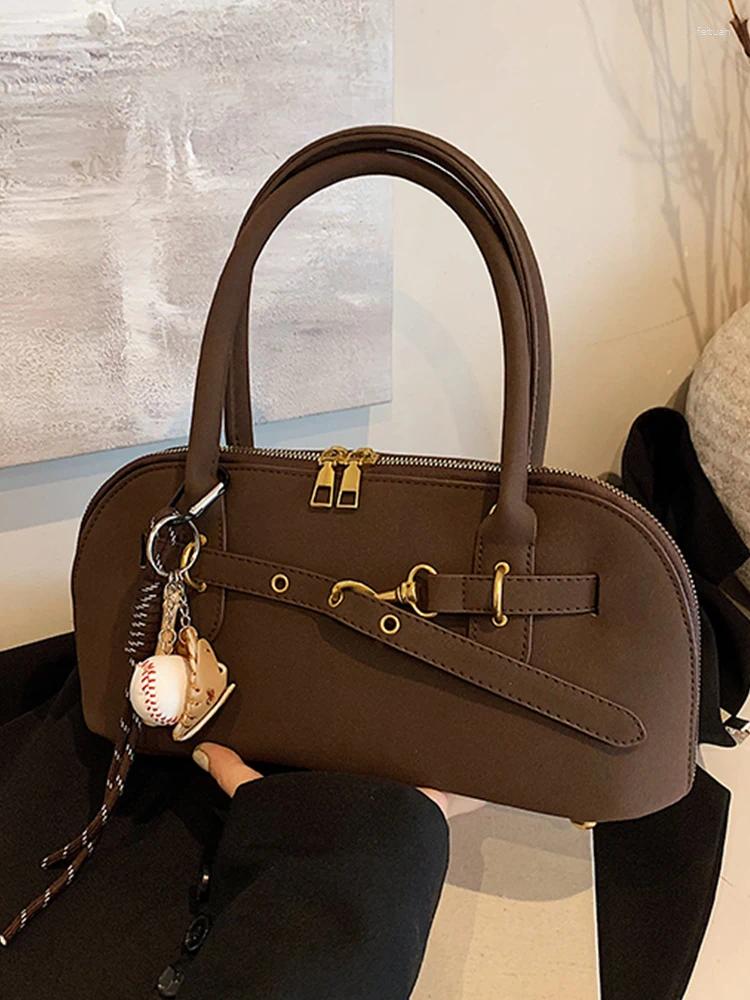 Evening Bags Women Vintage Shoulder Faux Suede Solid Color All-Match Crossbody Autumn Winter Lady Commuter Handbags