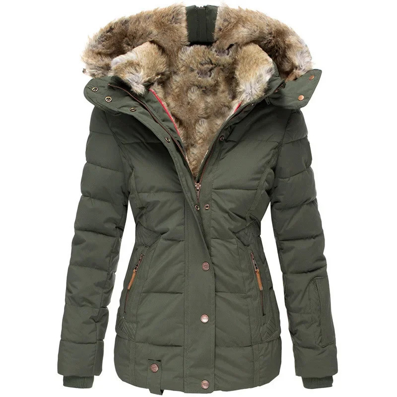 Customized UZZDSS Women Jacket Coat Parkas WWT311501 241018