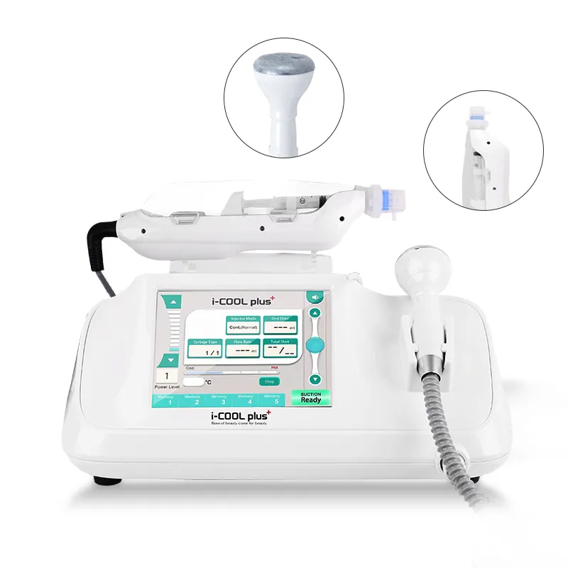 Integrate Skin Care Mesogun Essence Aqua Injector for Skin Rejuvenation Face Hydrating Non-invasive Anti-aging Skin Whitening Mesotherapy Device with 