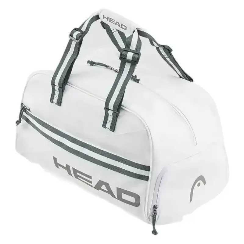 Outdoor Bags HEAD Tennis Bag Simple Fashion Court Bag Portable Tennis Racket Bag with Shoe Compartment Comfortable Racket Bag S2410187