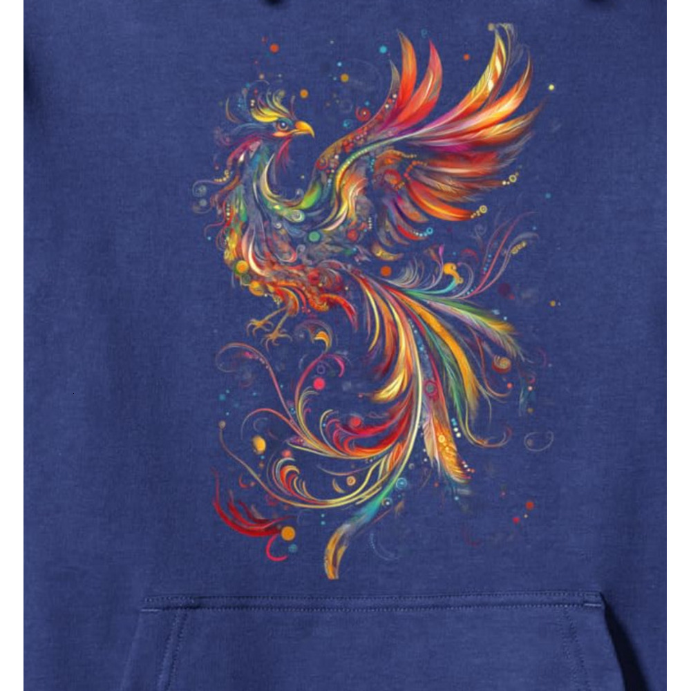 Hoodie for Mens Womens Phoenix Bird Mythology Fantasy Lover Gift Pullover Hoodie Graphic Hoodies sweatshirt Pullover Long Sleeve