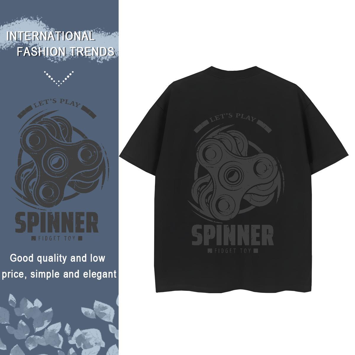 Factory Direct T shirt 230g Cotton Breathable Soft Street Casual tool Lady T shirt High quality Plus Size Cartoon Top Tees