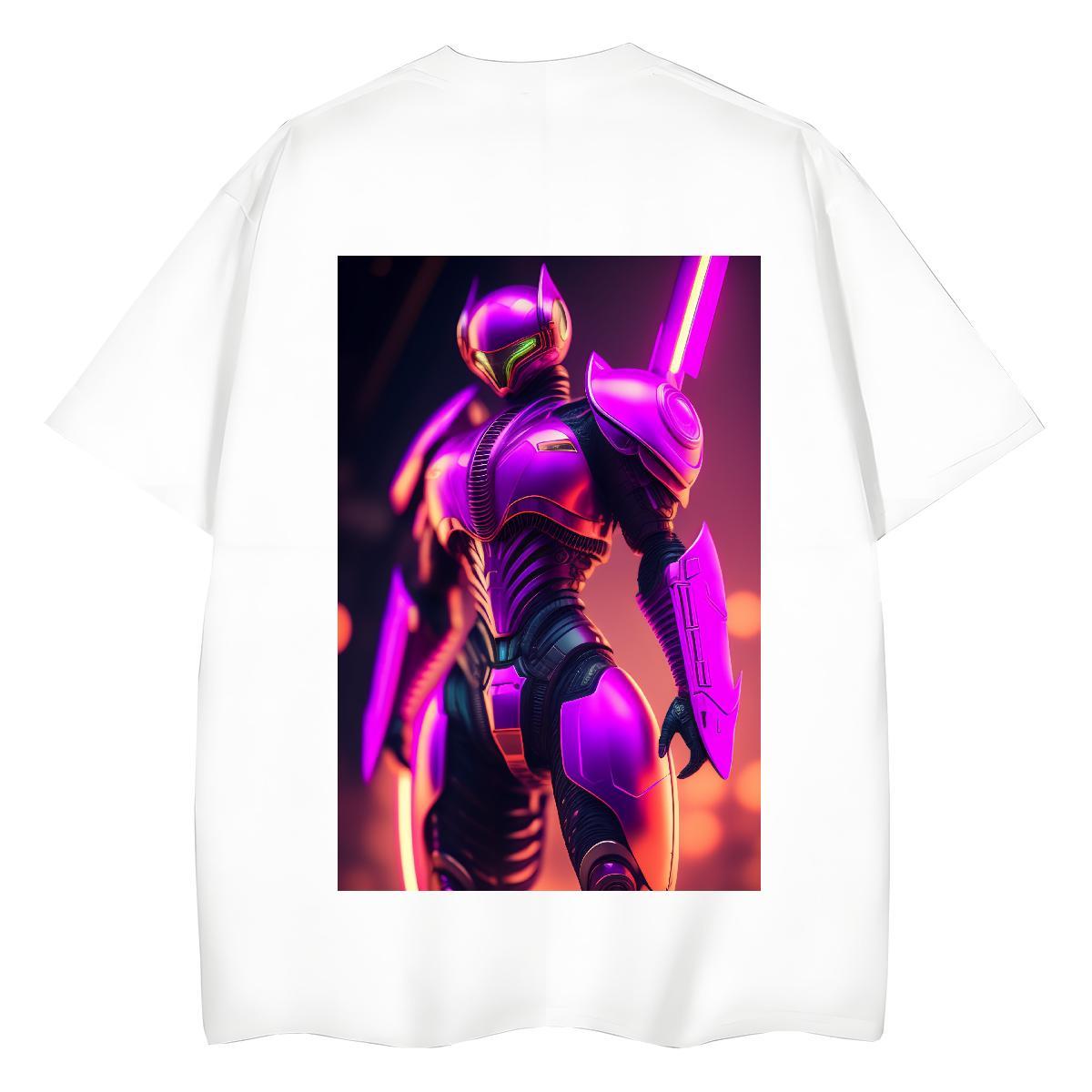 2024 DIY T-Shirts for Women 230g Pure Cotton O Neck Short Sleeves Casual Daily Wear portrait Woman Tshirt High quality Cartoon Anime Tshirts