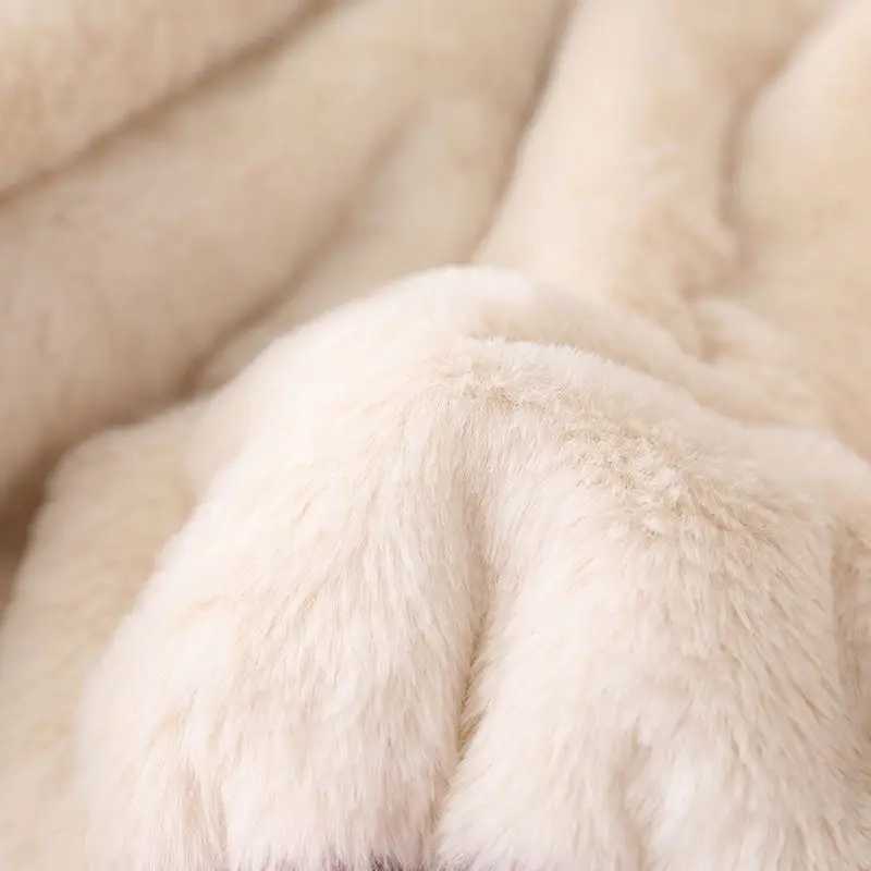 Autumn And Winter Plus Velvet Liner Candy-colored Tooling Womens Loose Coat Collar Wool Collar Imitation Lamb Student JacketX241018