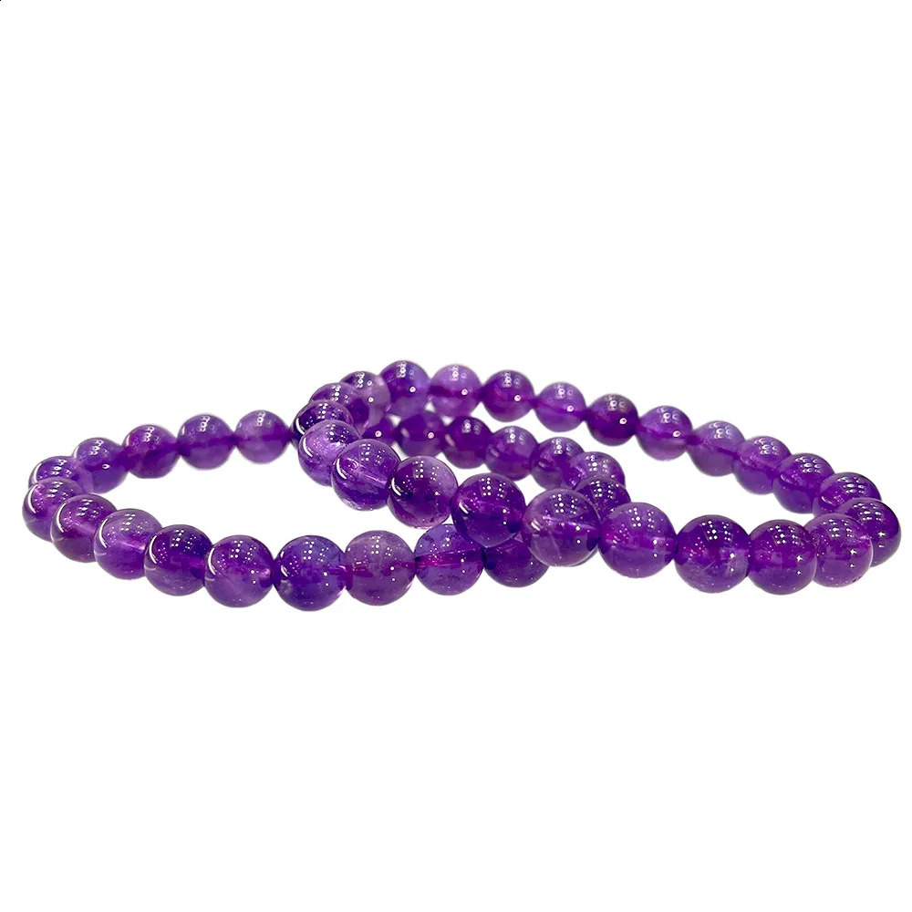 Natural stone bracelet amethyst turquoise Aventurine Aquamarine beads jewelry gift mens magnetic health protection womens health protection 241018