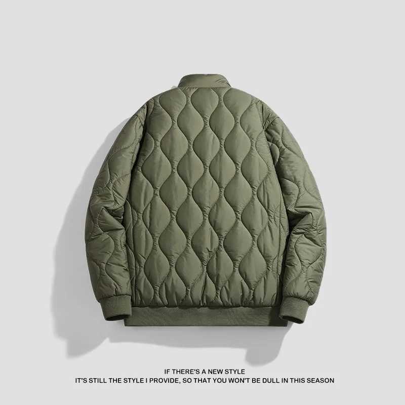 Brands Trendy Cotton Jacket Autumn And Winter Korean Version Thickened Cotton Jacket Short Cotton Jacket Mens Collar LX241018