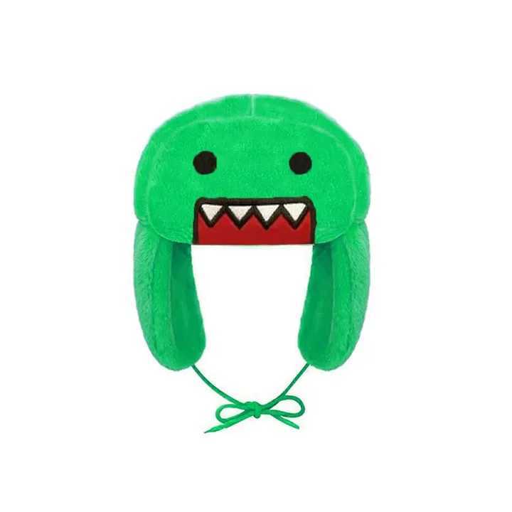 Domo Kun Plush Hat Ushanka Cute Winter Hat for Men Women Anime Warm Cap Gorras LX241018