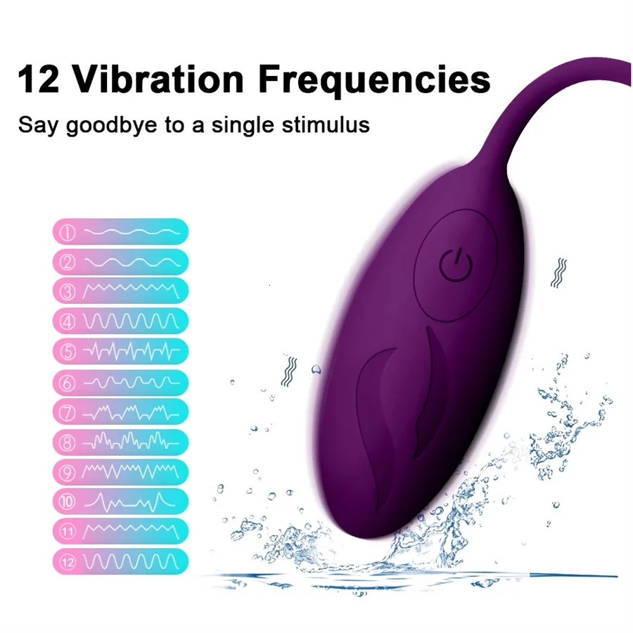 Wireless controlled vibrating egg vibrator for female vaginal balls Gspot clitoral stimulator masturbation toy 241009
