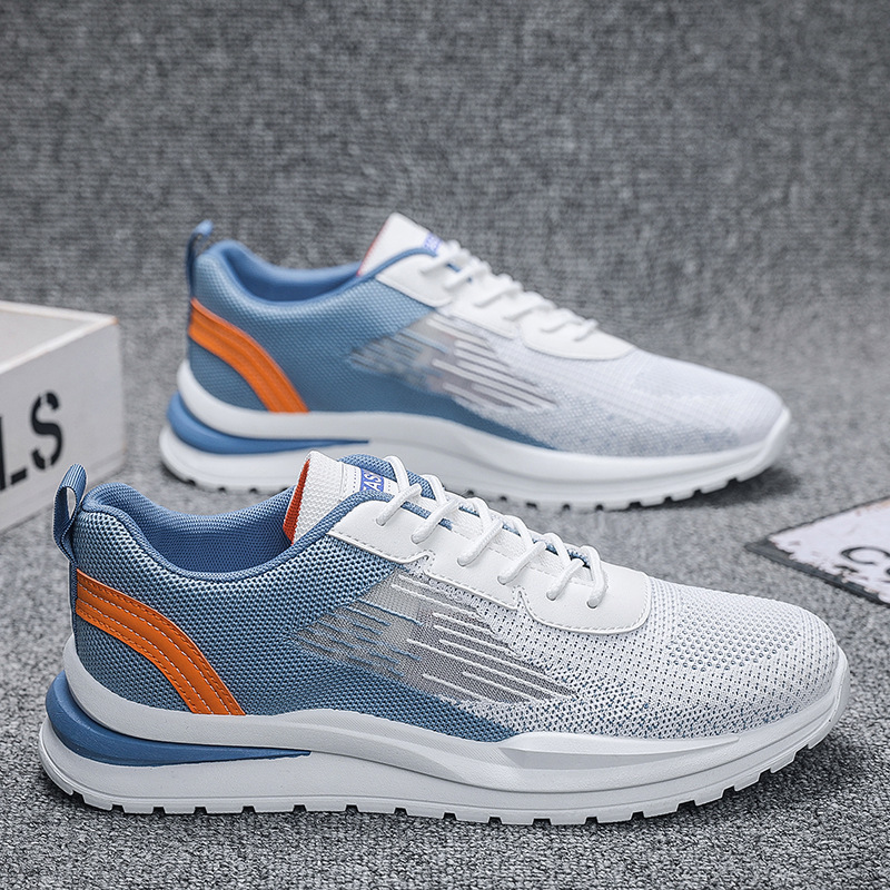 Comfortable Breathable Mesh New Summer Versatile Heightening Dad Casual Youth Running and Sports Shoes