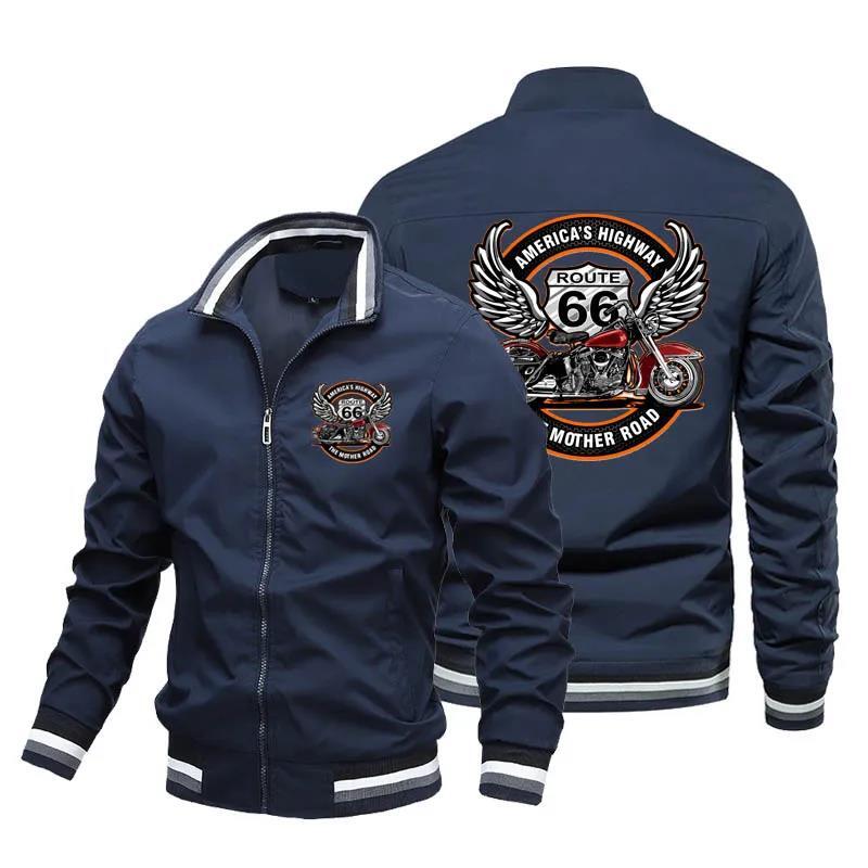2024 New Men's Spring And Autumn Outdoor Casual Hip Hop Baseball Uniform Jacket Fashion Motorcycle High Quality Sports Coat