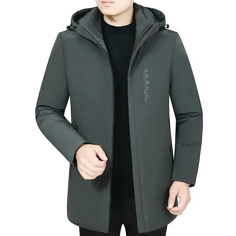 High Quality Winter Parka Men Thicken Cotton Jacket male Hooded Outwear Windproof Warm Coat Hooded Plus Size Overcoat Clothing LX241018