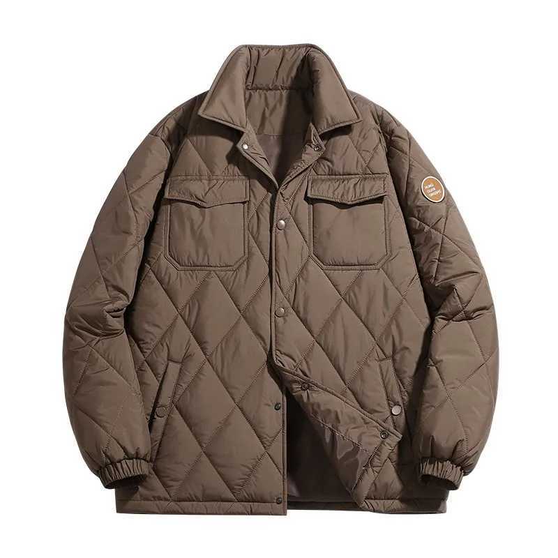 New Trend Cotton Jacket Autumn/winter Korean Version Thickened Cotton Jacket Short Cotton Jacket Mens Collar LX241018