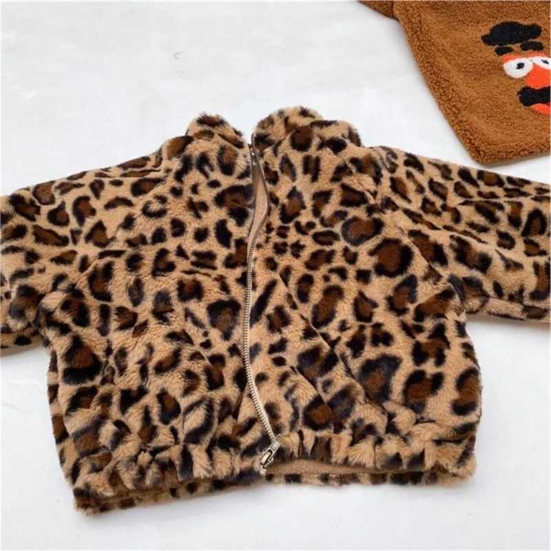 Girls and Childrens Winter Panther Childrens Coat Cotton Jacket High Quality Comfortable Cute Baby Clothing M241018
