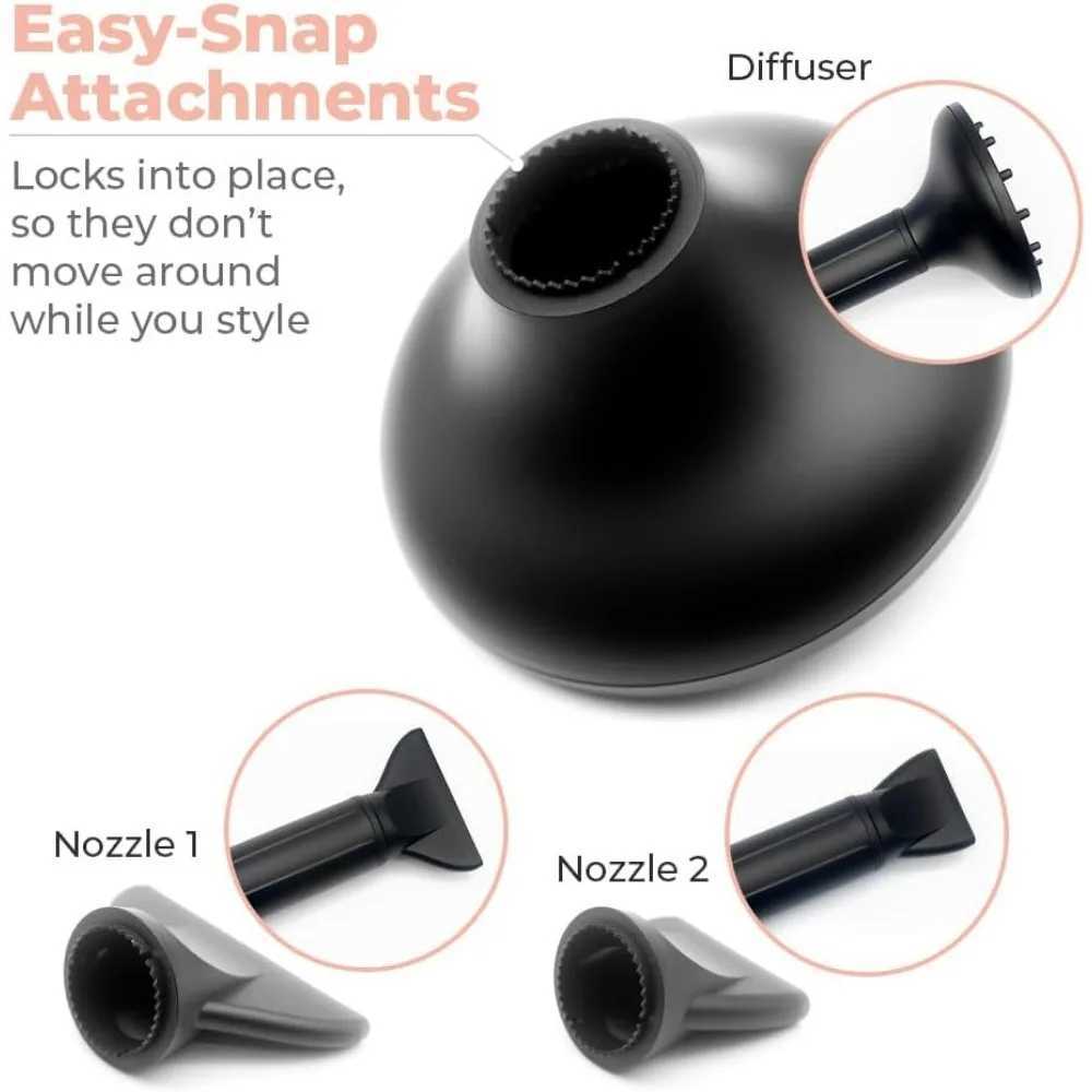 DryQ Intelligent Hair Dryer - Ultra Light Foldable Powerful Quiet Motor - Infrared and Ionic Technology W241018