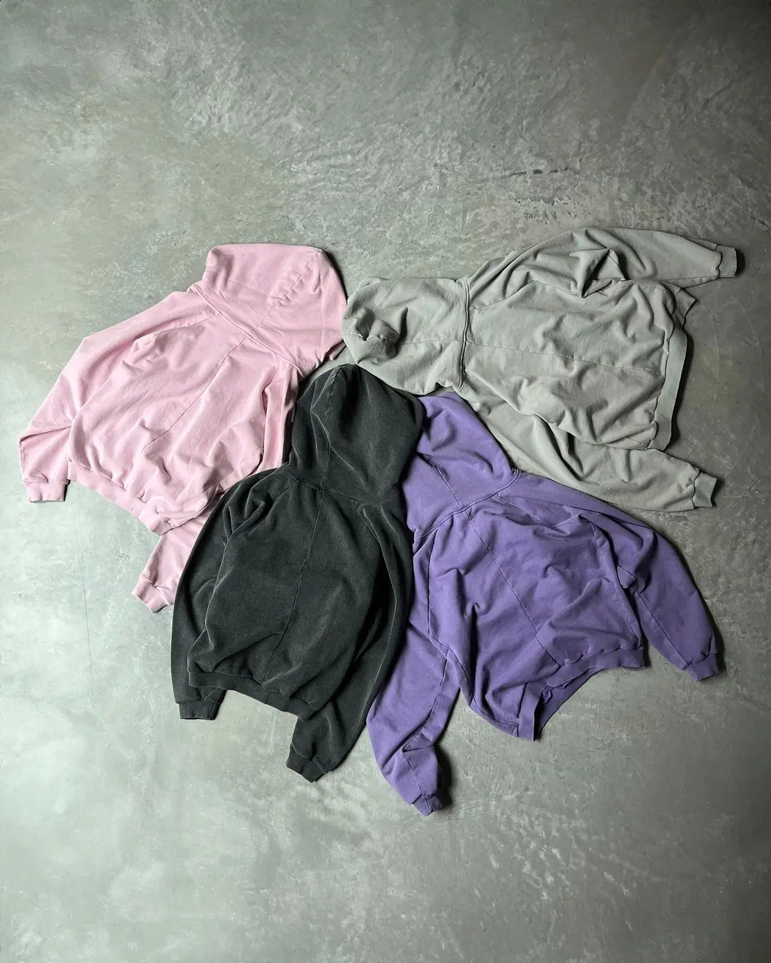 High Street Retro Streetwear Solid Color Embroidered Letters Womens Hoodie Sweatshirt Casual Men and Women Same Style Y2k Tops 241017