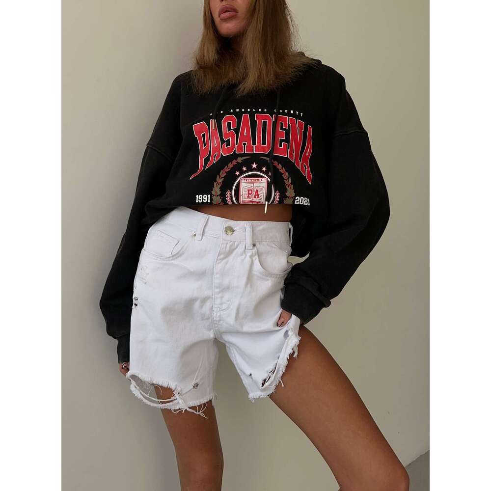 Hirsionsan Retro Washed Sweatshirt Women Loose Oversized Streetwear Trendy Pullovers Hoodies Autumn Female Cotton Couple Tops