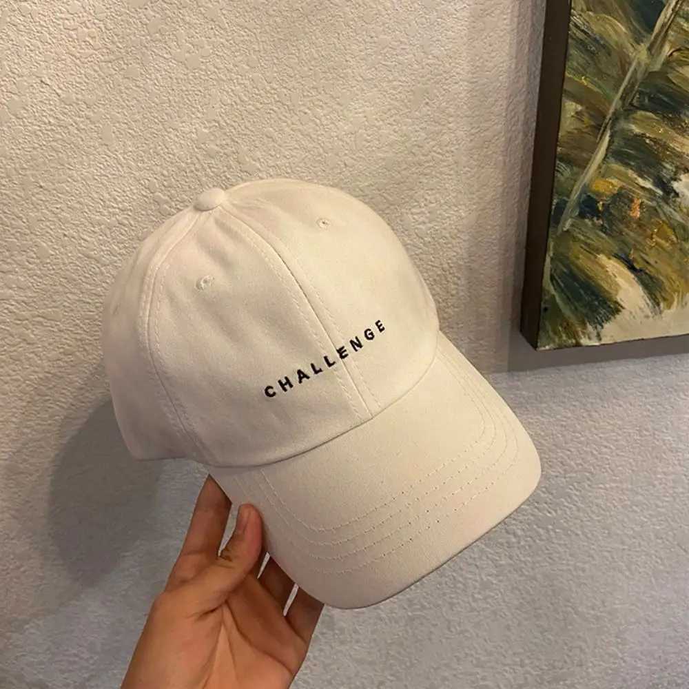 CHALLENGE Baseball Caps for Women Men Spring Summer Letter Embroidery Sun Snapback Visors Cap Casual Hip Hop Dad HatsX241018