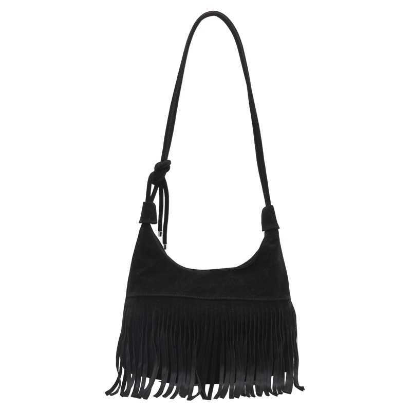 CMM Fall Winter New Suede Fringed Womens Shoulder Bag Fashion Texture and Personalized Single Shoulder Crossbody Bag Trend