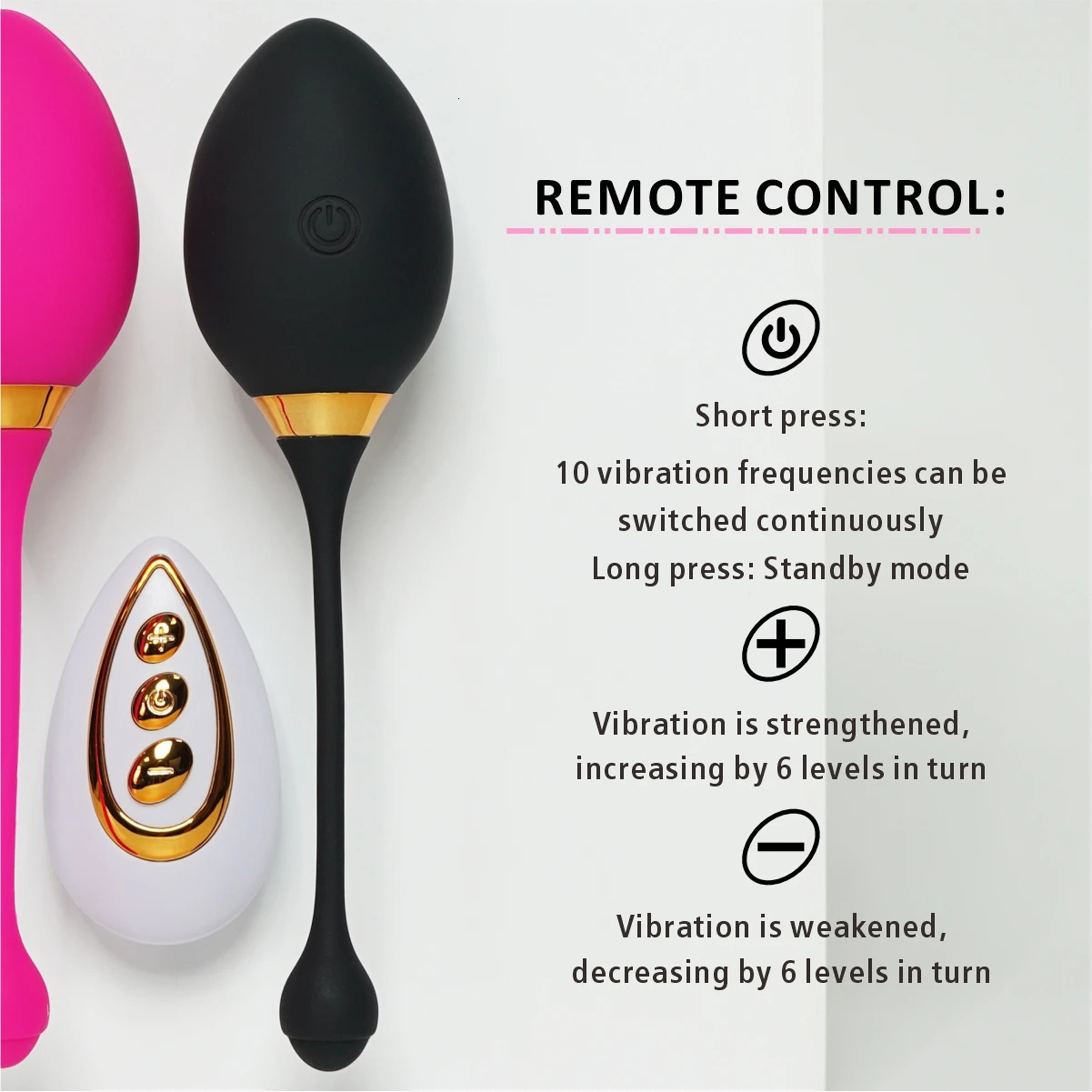 Middle East selling remote control egg jumping multi frequency vibrating screen climate stimulation prostate vibrator massager 241009