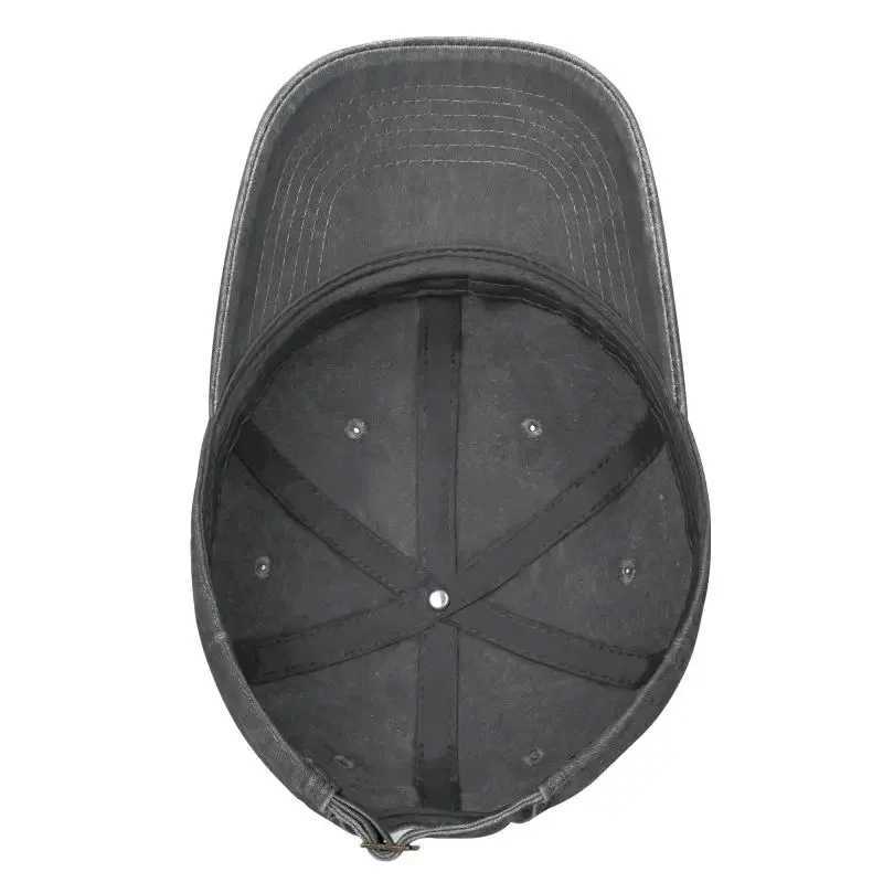Punk Unisex Cotton Peeking Dog Rottweiler Baseball Cap Adult Adjustable Dad Hat Men Women OutdoorX241018
