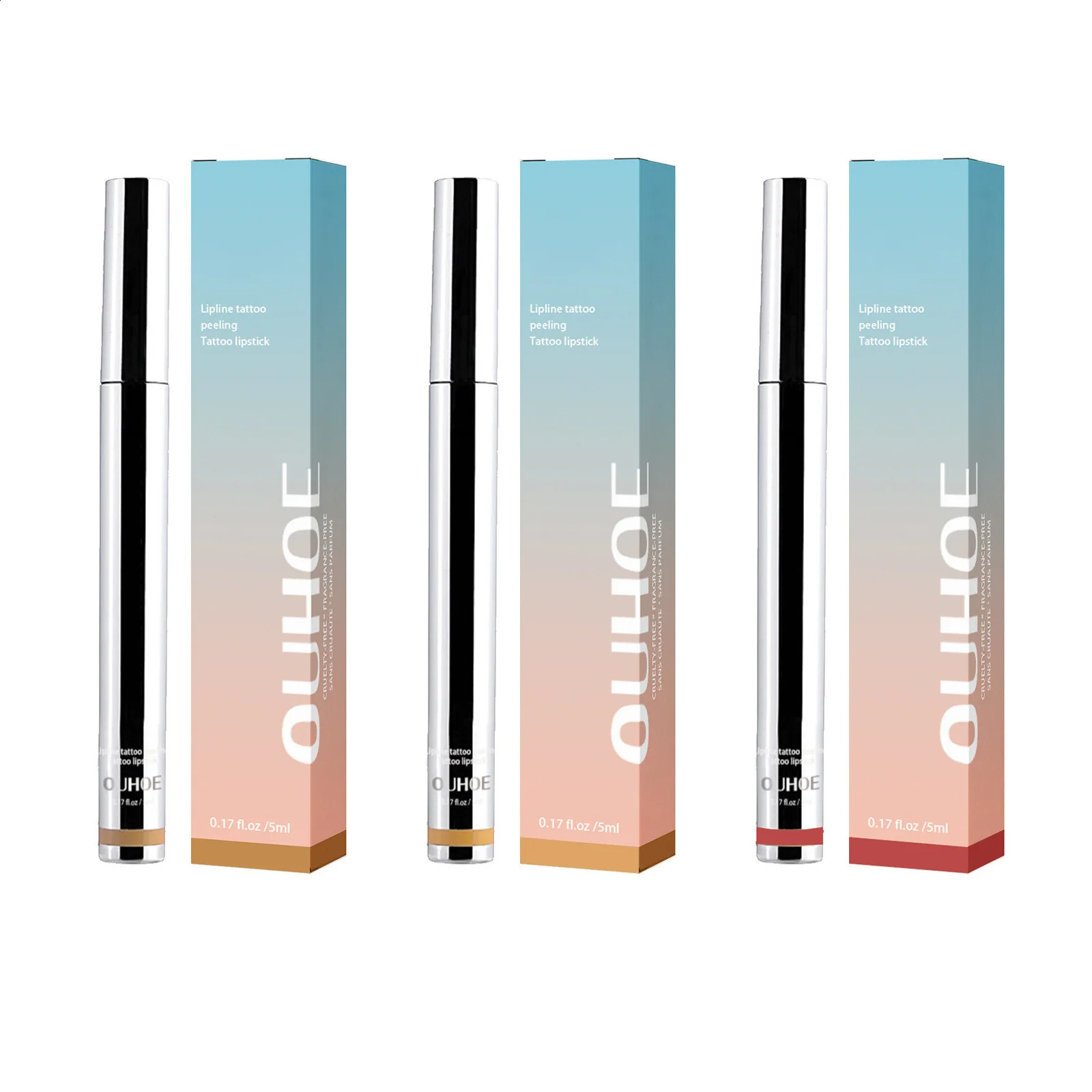 Peel Off Lip Liner Tattoo Pen Waterproof Long Lasting Lip Pencil Non Stick Matte Lipliner Moisturising Makeup Lipgloss Cosmetics 241017