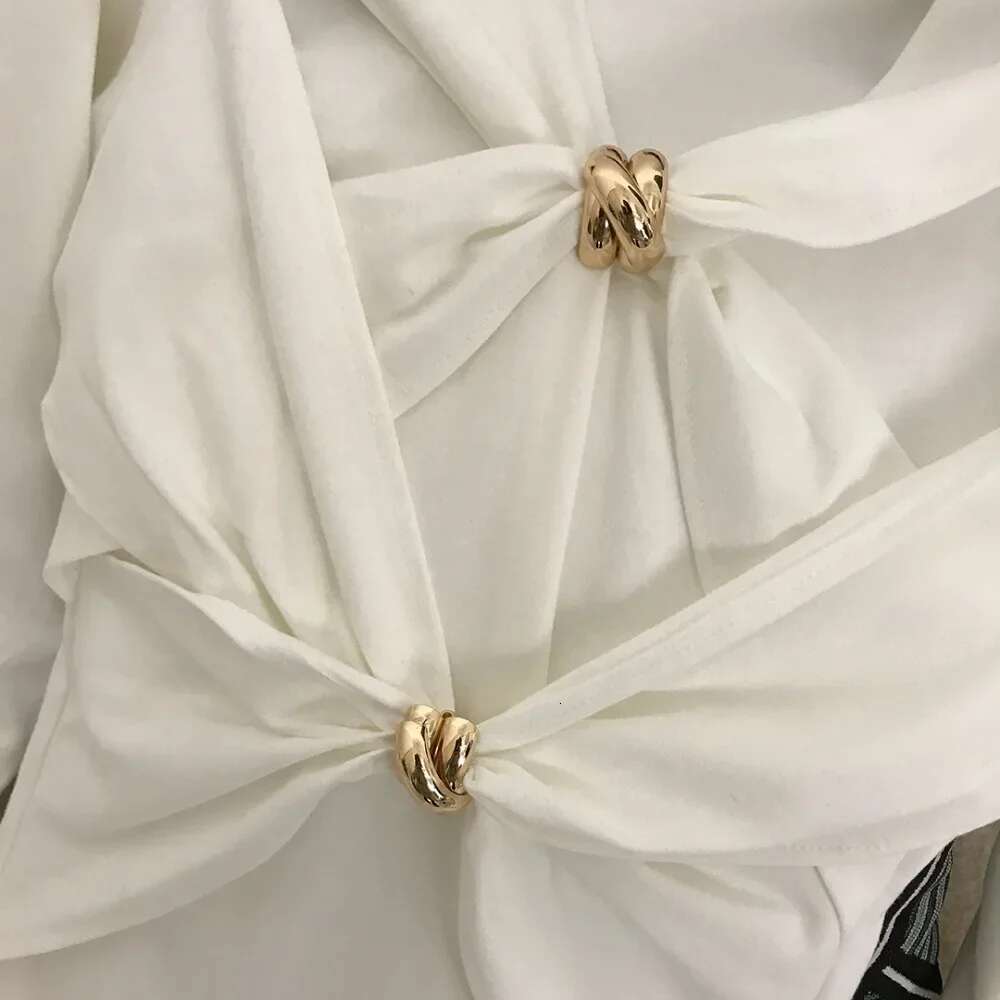 Spring Autumn New Fashion Women's Knitted Pullover Long Sleeves Folds Hollow Out Elastic Knot Slim Designer Sweater 2024