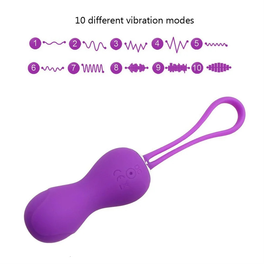 10 speed vibrating egg vagina tightening exercise Kegel ball vibrator massager Gspot female sex toy 241009