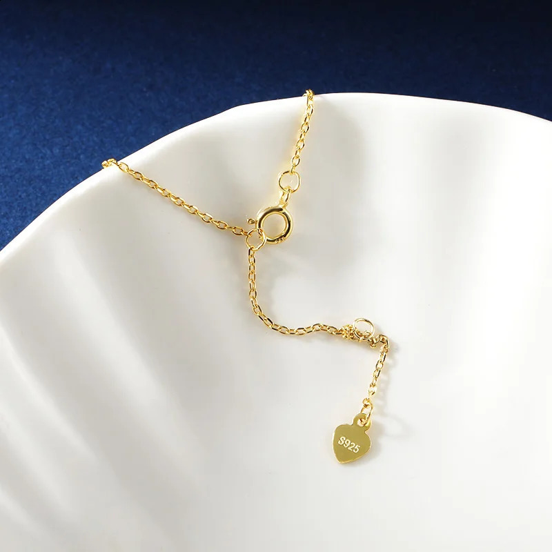 TBCYD all silica pendant necklace suitable for women four leaf clover chain diamond tested 925 sterling silver exquisite jewelry 241018