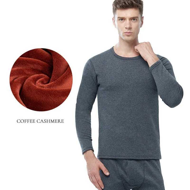 Men's Thermal Underwear Aismz New Thermal Underwear For Men Long Johns camisa termica Winter Women Thermo Shirt+pants Set Warm Thick Flce Size L-