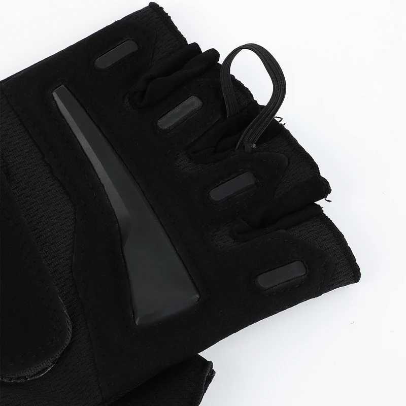 Half finger gloves for mens outdoor cycling anti slip and wear-resistant mountain fitness training five finger glovesW241018