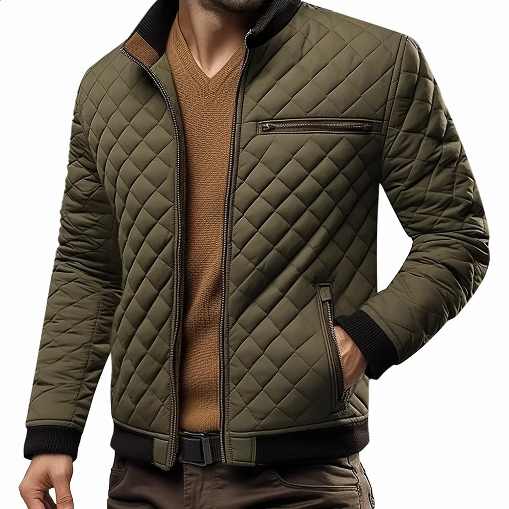 Mens Vintage Lightweight Quilted Jackets 241010