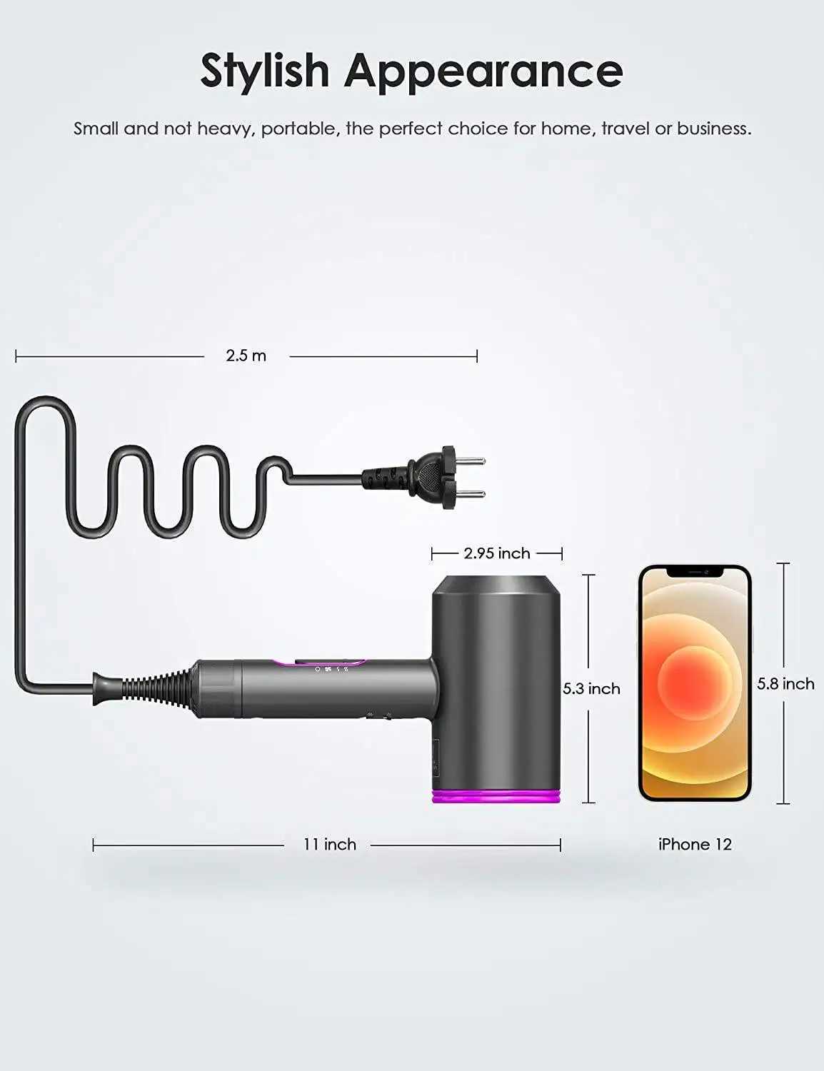 2000W Professional Hair dryer Negative Ion Hotel Hair Dryer Household Hand Blow Dryers Salon Hair DryerXJ241017