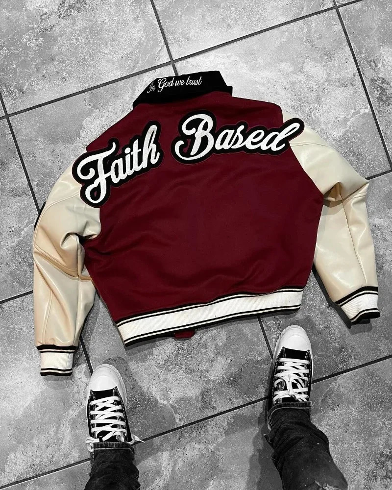 Y2K Harajuku Fashion Letter Embroidered Sports Baseball Uniform Mens High Street Retro Hiphop Casual Coat Couple 241018