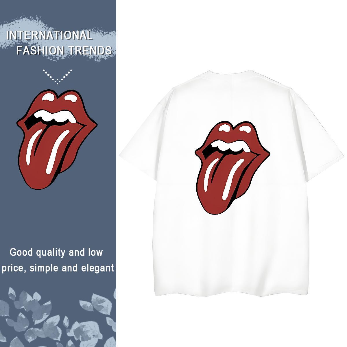 2024 Designer T Shirt For Woman 230g 100% Cotton Breathable Short Sleeve High Street Hip Hop mouse Women Tees Unisex Customized Print Tops Shirt