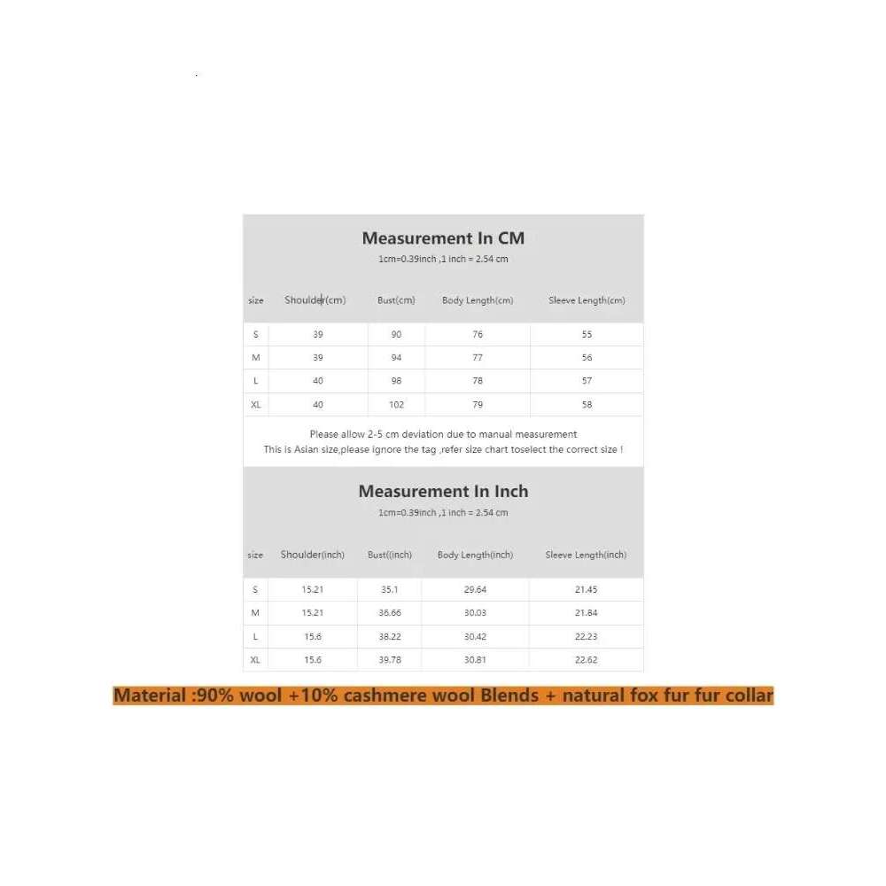 2024 New Winter Jacket Women Cuffs Belt Cashmere Wool Woolen Outerwear Fashion Streetwear Real Coat Natural Fox Fur Collar