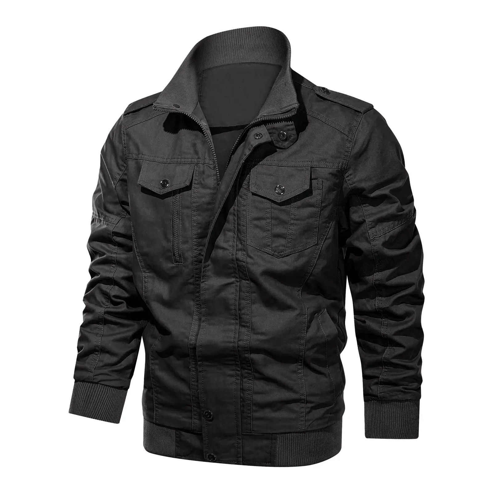 Men Casual Cotton Military Bomber Jacket Mens Jackets Coats Army Slim Fit Pilot Casacas Para Hombre 241018