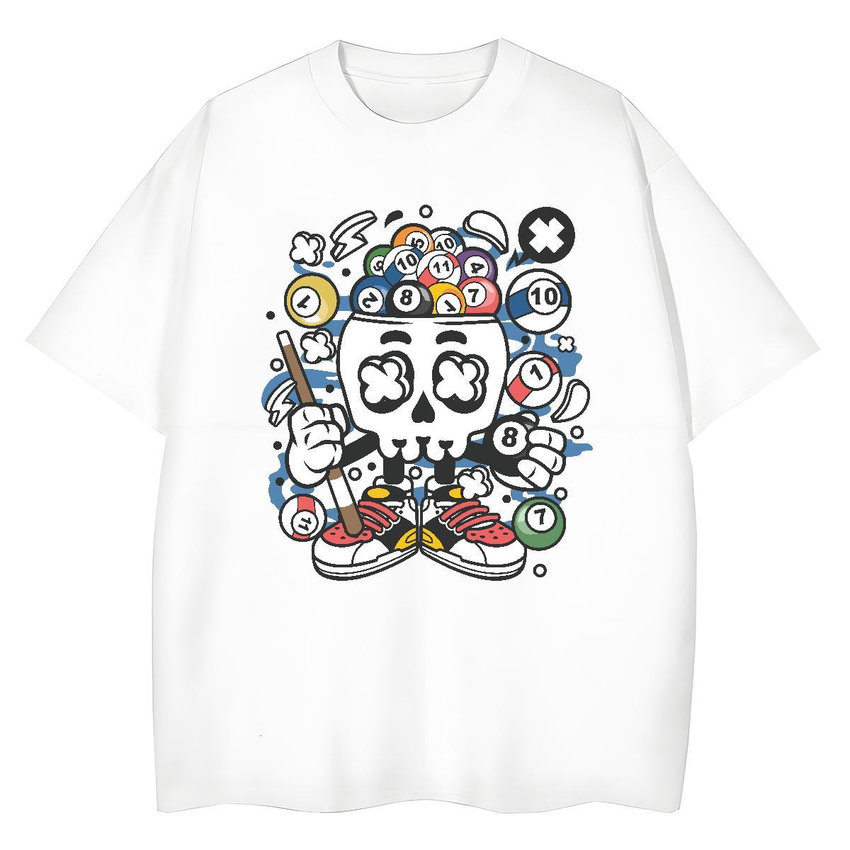 High Quality T-Shirts 230g Cotton ET Casual Daily Wear DIY Printed Breathable Crew Neck Men Clothes T-Shirt Fashion Design Tshirts